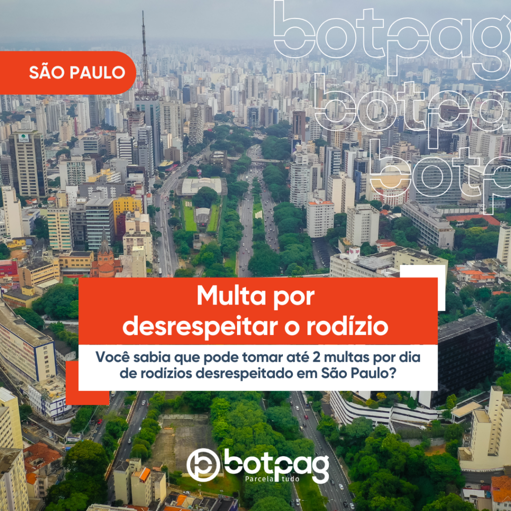 Multa por desrespeitar Rodízio SP